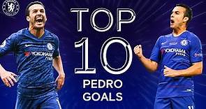 Pedro's Top 10 Chelsea Goals | Thank You Pedro