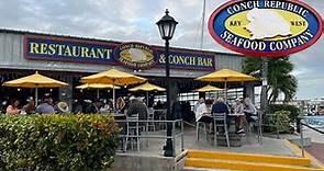 Eating at the Conch Republic Seafood Company in Key West, Florida | Restaurants in Key West