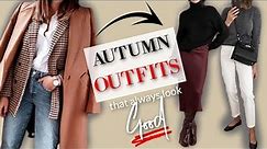 5 simple but CLASSY outfits for FALL