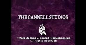 Rosner Television/The Cannell Studios logos (1993)