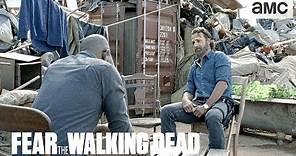 'Rick Visits Morgan' Season 4 Premiere Crossover Scene | Fear The Walking Dead