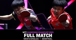 FULL MATCH | WANG Chuqin vs LIN Yun-Ju | MS SF | #WTTFrankfurt 2023
