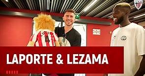 Laporte & Lezama I Visita las nuevas instalaciones I Athletic Club 2022/23