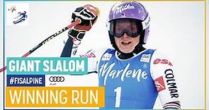 Tessa Worley | 1st place | Kronplatz | Women's Giant Slalom | FIS Alpine