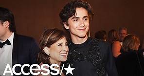Timothée Chalamet's Mom Was Living Her Best Life At The Golden Globes Afterparties | Access