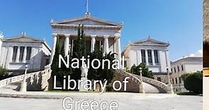 THE NATIONAL LIBRARY OF GREECE