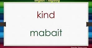 75 English Tagalog Dictionary # 72