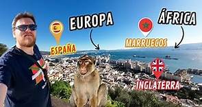 POCOS VISITAN este lugar de Europa | Gibraltar 🇬🇮