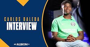 Carlos Baleba's First Brighton Interview