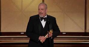 Paul Giamatti Wins Best Male Actor – Motion Picture – Musical/Comedy I 81st Annual Golden Globes