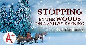 "Stopping by Woods on a Snowy Evening" - Poem Summary