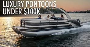 Top 5 Luxurious Pontoon Boats Under $100K 2022-2023 | Price & Features