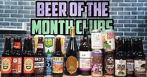 Top 5 BEER OF THE MONTH CLUBS Compared And Tasted!
