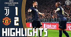 Highlights | Juventus 1-2 Manchester United | Mata freekick inspires late comeback victory!