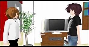 Jeff The Killer nace la leyenda del go to sleep (animacion anime 3D fandub latino)