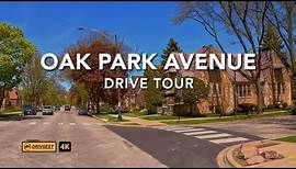 Oak Park Avenue | Chicago | Drive Tour | 4K | Drivgest