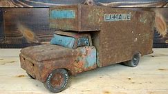 Rusty Ford U Haul Box Truck Restoration