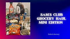 Sam’s Club Mini Grocery Haul