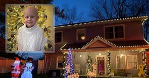 Adored Orland Park Girl In Cancer Fight Gets Christmas Lights Delight