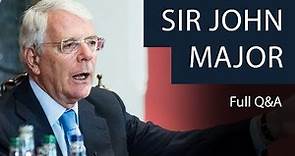 Sir John Major | Full Q&A | Oxford Union