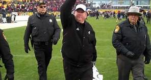 Cincinnati Coach Brian Kelly Emotional During Postgame Celebration