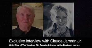 Exclusive Interview with Claude Jarman Jr. (The Yearling)