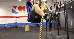 CrossFit rope climbing techniques with Jason Khalipa