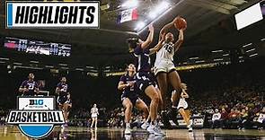 Northwestern at Iowa | Highlights | Big Ten Women's Basketball | Jan. 11, 2023