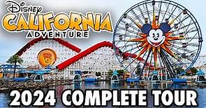 Disney California Adventure 2024 - Full Walkthrough & Ride POVs [4K]