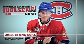 Noah Juulsen (#58) ● 1 Goal 2018-19 Season (HD) + First NHL Goal
