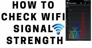 How to Check WiFi Signal Strength