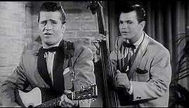 Johnny Burnette Rock'n'roll Trio - Lonesome Train (1956) - HD