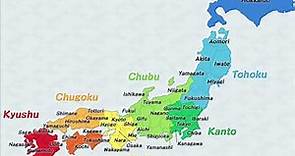 mapa de Japon