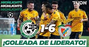 Highlights | Maccabi Haifa 1-6 Benfica | UEFA Champions League 22/23-J6 | TUDN