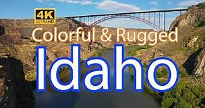 Colorful & Rugged IDAHO - a 4K Travel Guide