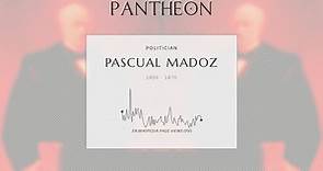 Pascual Madoz Biography - Spanish politician, statistician