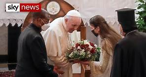 Pope in first ever papal visit to Iraq