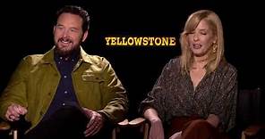 YELLOWSTONE Season 2 INTERVIEW "Kelly Reilly and Cole Hauser" (2019)