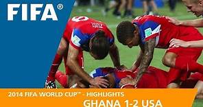 Ghana v USA | 2014 FIFA World Cup | Match Highlights