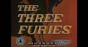 HURRICANE CAROL, HAZEL AND EDNA HIT ATLANTIC COAST 1954 FILM "THE THREE FURIES" 42194