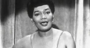 Pearl Bailey "Nothing" (October 19, 1952) on The Ed Sullivan Show
