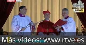 Francisco I, el nuevo papa, es el cardenal argentino Jorge Mario Bergoglio