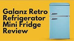 Galanz GLR31TBEER Retro Compact Refrigerator Mini Fridge with Dual Doors,