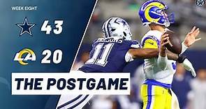 Dallas Cowboys Roll Over Rams 43-20 | The Postgame | Blogging the Boys