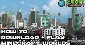 How to download/install Minecraft maps using Planet Minecraft