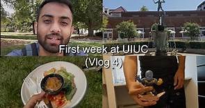 First week as a PhD student at the University of Illinois Urbana-Champaign (UIUC) | Vlog 4