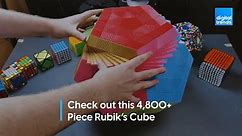 A Rubik's cube that's over 4,800 pieces!?