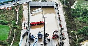 韓國連日暴雨至少31死 淹水地下車道尋獲5遺體[影] | 國際 | 中央社 CNA