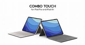Custodia con tastiera Logitech Combo Touch per iPad Pro e iPad Air - Oxford Grey e Sand it