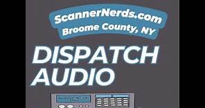 Broome County, NY Live Scanner Feed